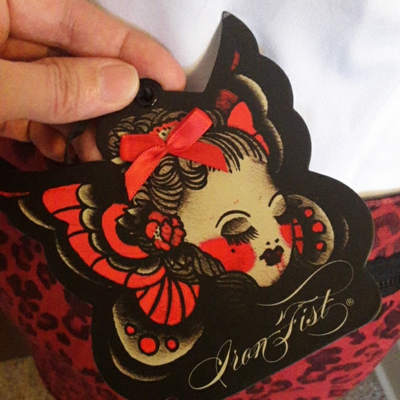 Iron Fist Red Flag Skirt❤🖤 - Picture 13 of 14